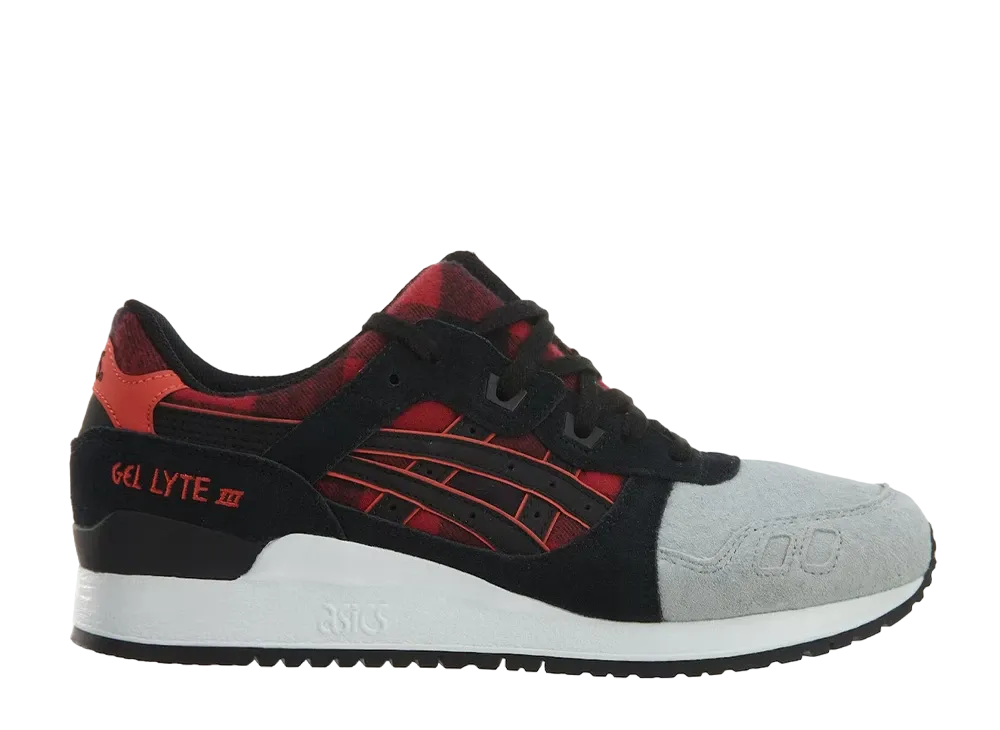 アシックス ゲルライト3 "レッド ブラック"