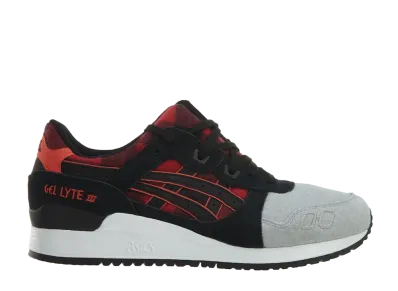アシックス ゲルライト3 "レッド ブラック"