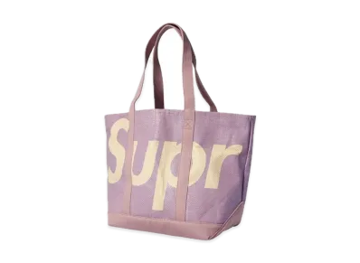 Supreme Raffia Tote "Purple"