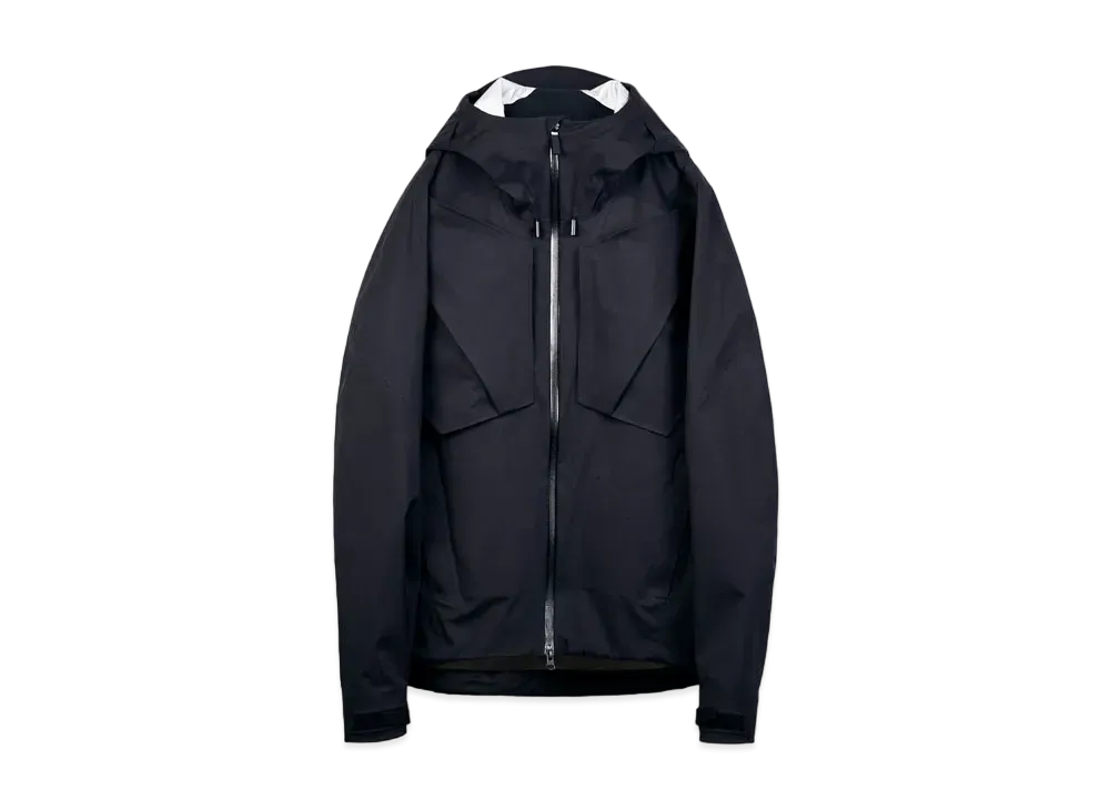 TAIGALIONA HARD SHELL BLOUSON "BLACK"