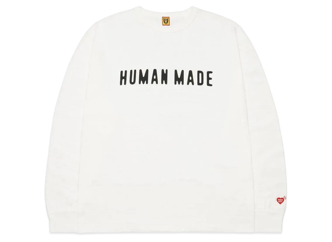 HUMAN MADE CLASSIC L/S T-SHIRT "White"