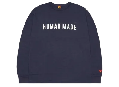 HUMAN MADE CLASSIC L/S T-SHIRT "Navy"