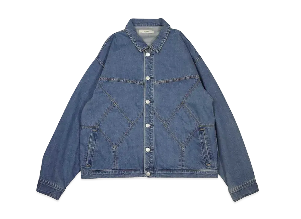 JieDa PANEL DENIM JACKET "INDIGO"