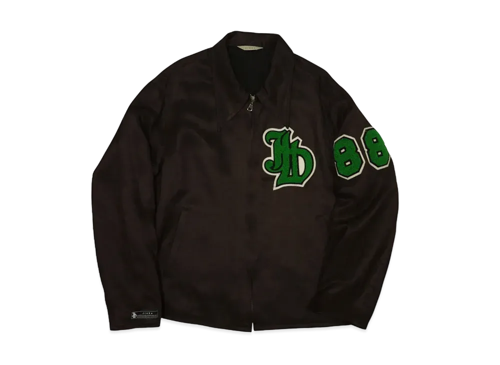 JieDa PATCH ZIP JACKET "BROWN"