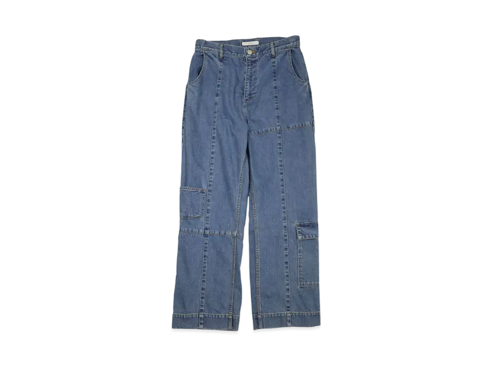 JieDa DENIM CARGO PANTS "INDIGO"
