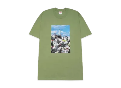 Supreme Trash Tee "Light Olive"