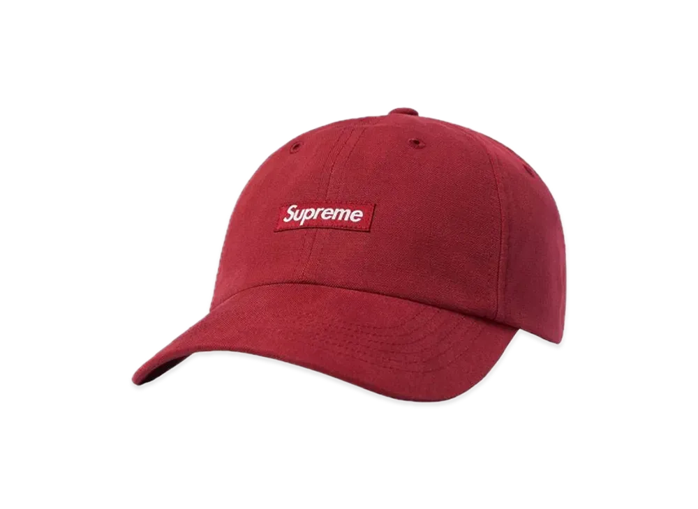 Supreme Brushed Cordura Small Box 6-Panel "Burgundy"