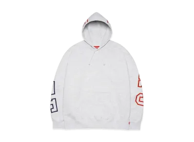 Supreme State Hooded Sweatshirt "Ash Grey"