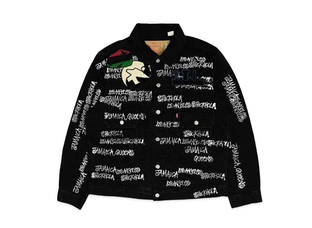 Stussy x Our Legacy x Denim Tears Jacket "Black"