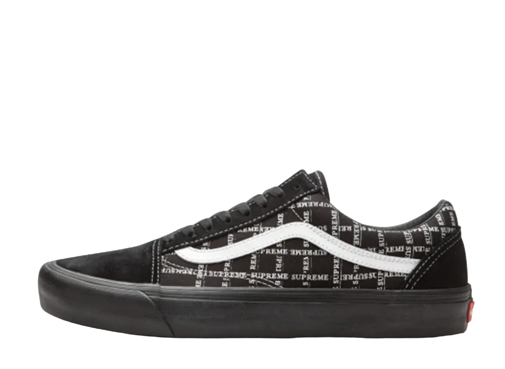 Supreme × Vans Old Skool "Black"