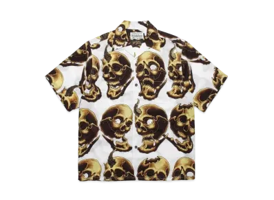 WACKO MARIA 56 TATTOO STUDIO / HAWAIIAN SHIRT #1 "White"
