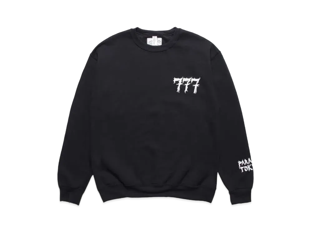 WACKO MARIA NECKFACE / SWEAT SHIRT "Black"