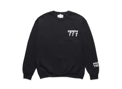 WACKO MARIA NECKFACE / SWEAT SHIRT "Black"