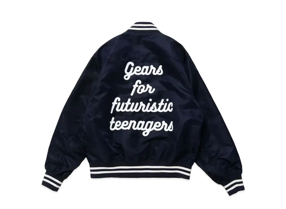 HUMAN MADE NYLON STADIUM JACKET 