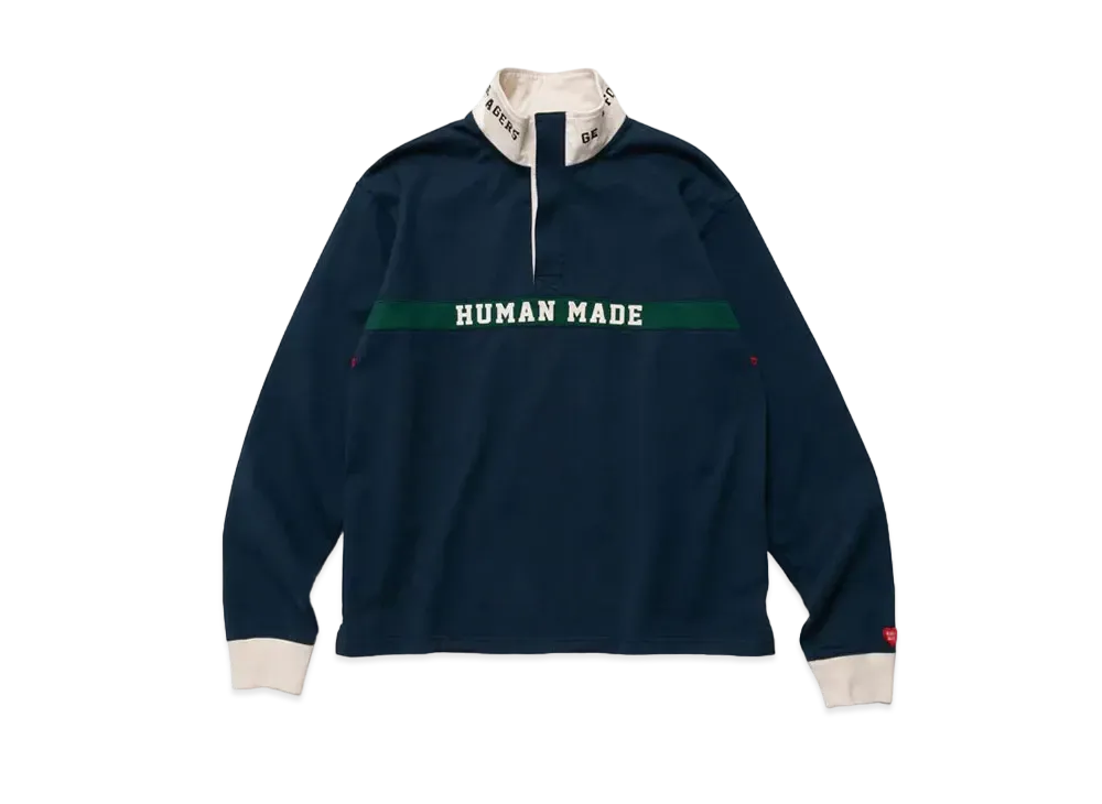 トップス human made rugbyT HUMAN MADE RUGBY SHIRT 