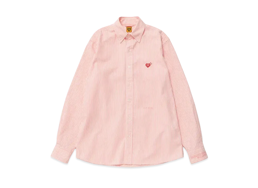 HUMAN MADE STRIPED BD SHIRT "Pink"