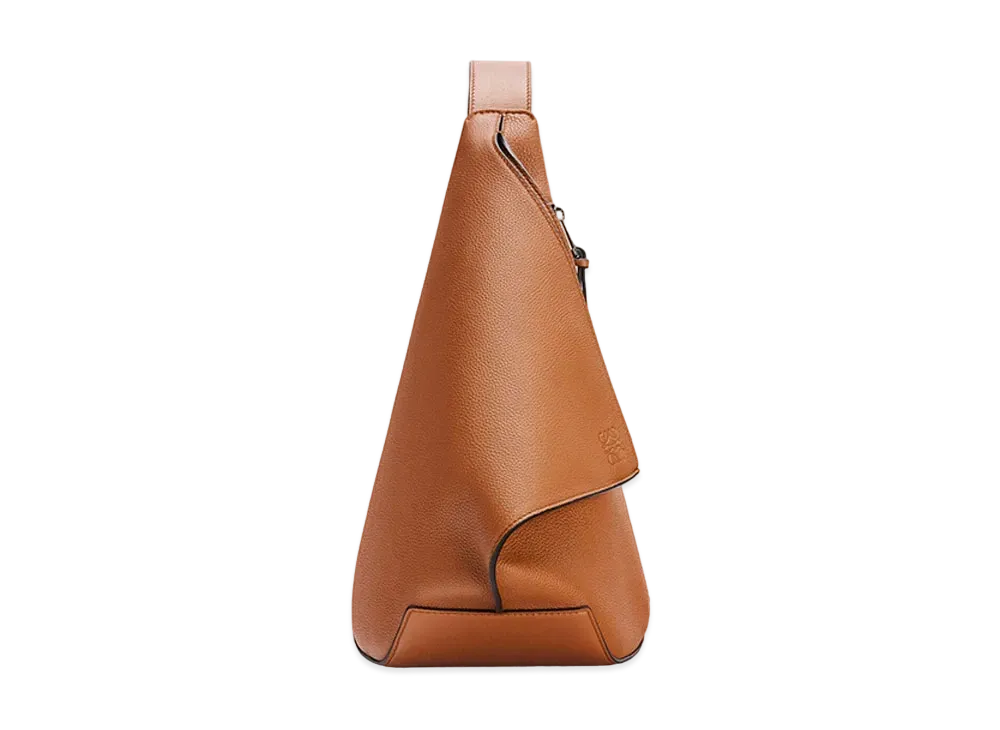 LOEWE Anton Sling In Soft Grained Calfskin "Tan"