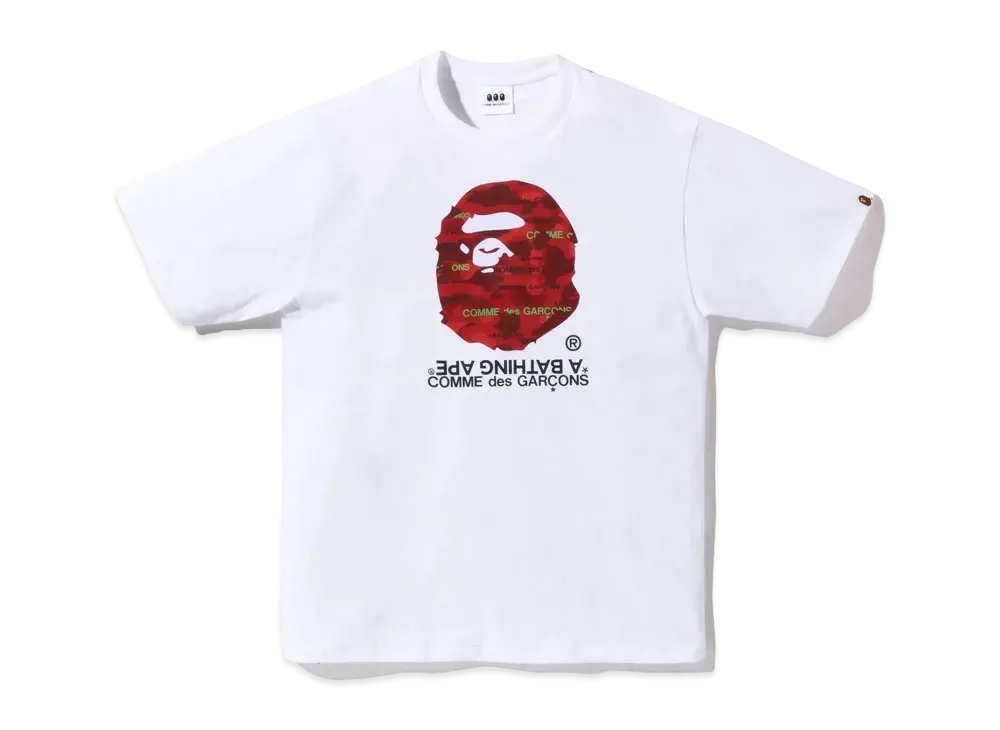 A BATHING APE x CDG OSAKA TEE "Red"