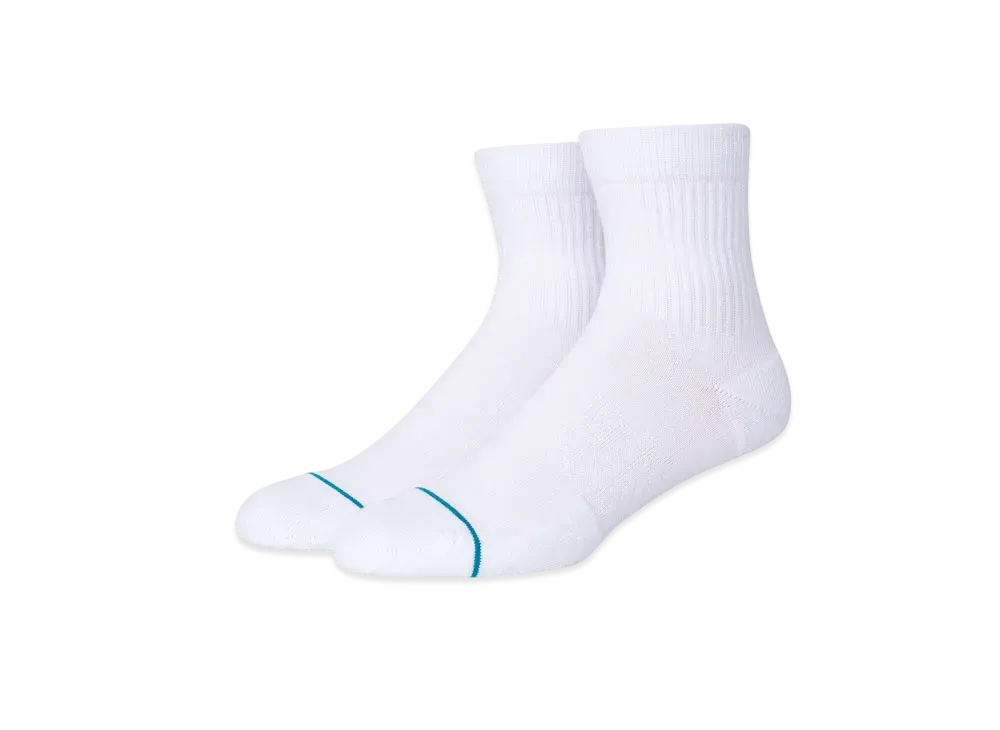 STANCE ICON QUARTER "WHITE"