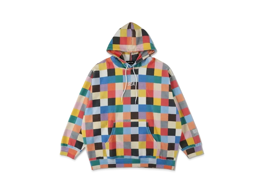 WIND AND SEA SEA (Pattern) Back Pile Hoodie "Color Block"