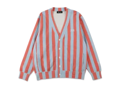 WIND AND SEA SEA (Pattern) Back Pile Cardigan "Stripe"