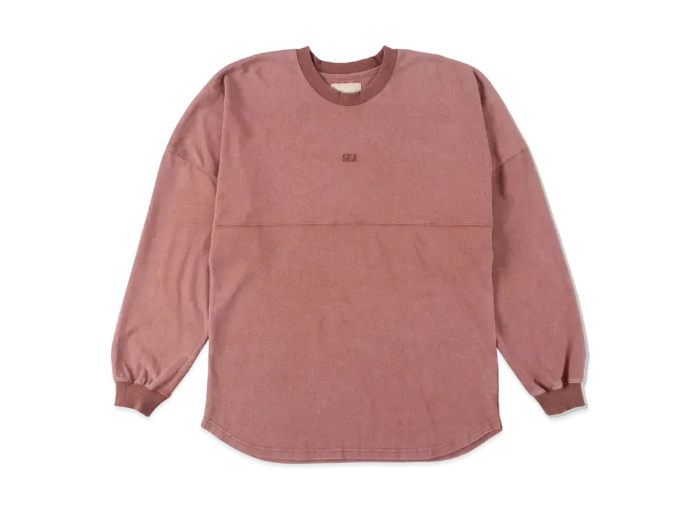 WIND AND SEA SEA Foot Ball L/S Cut-Sewn "Brown"