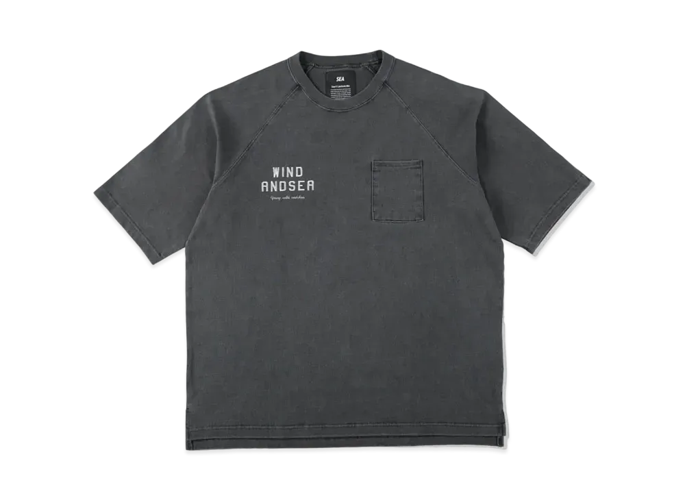 WIND AND SEA WDS (Sea-League) Pocket S/S Tee "Black"