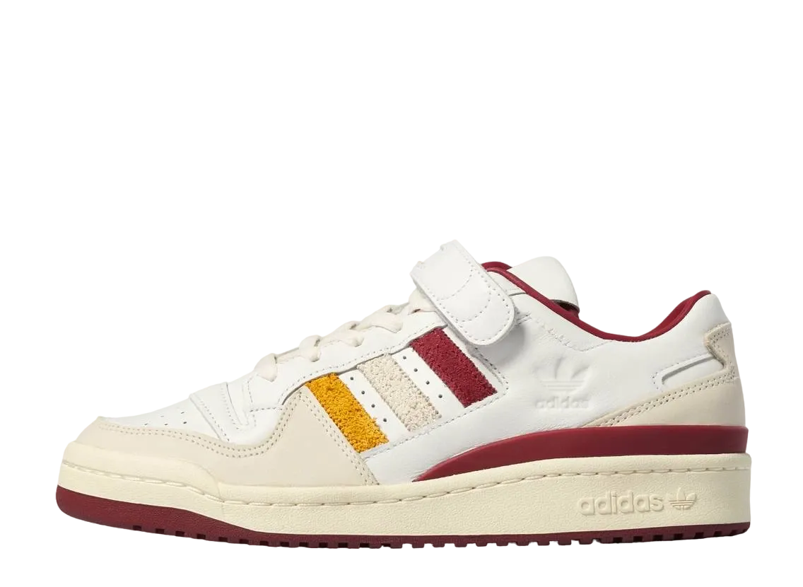 END. × adidas Forum Varsity Forum Low "Burgundy"