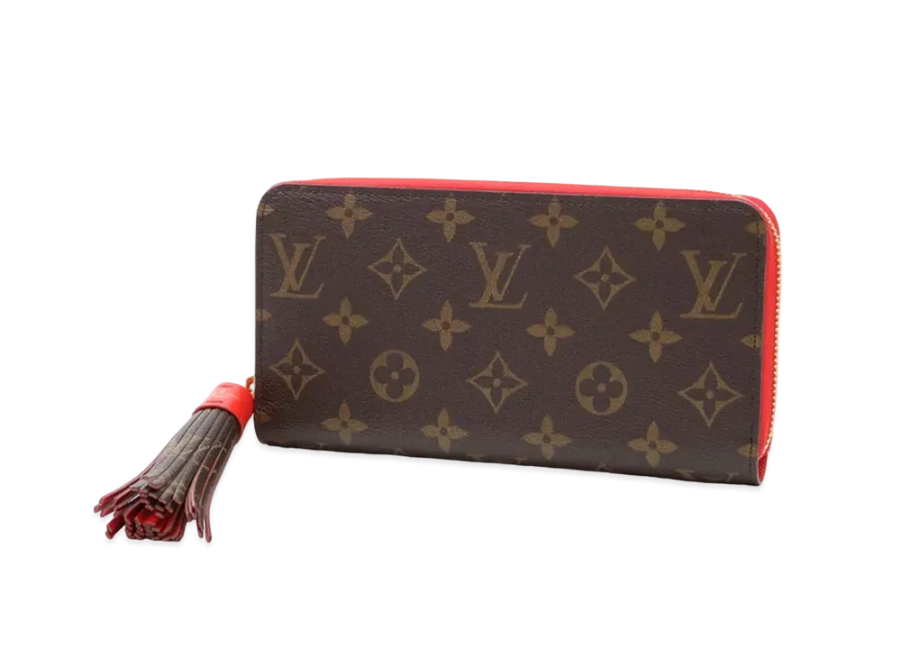 Louis Vuitton Zippy Wallet Monogram Tassel "Poppy"