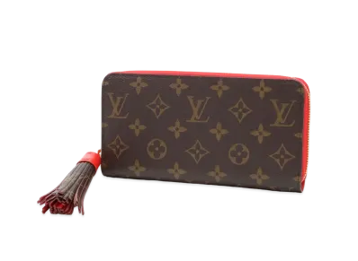 Louis Vuitton Zippy Wallet Monogram Tassel "Poppy"