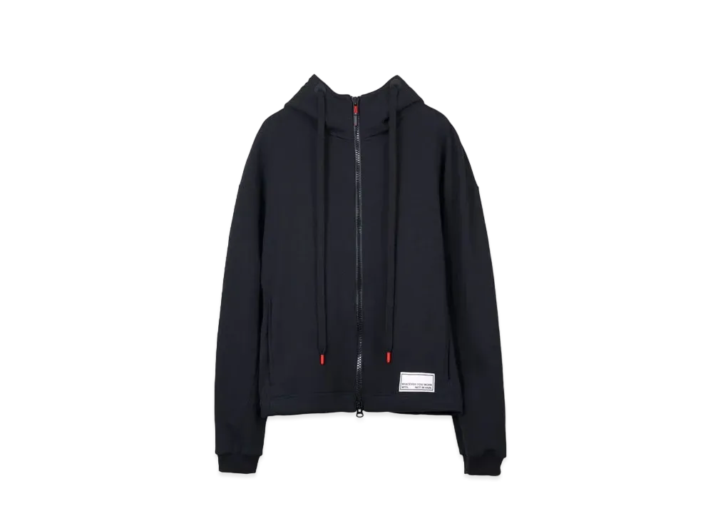 TAIGALIONA ANTI VIRUS ZIP UP HOODED "BLACK"