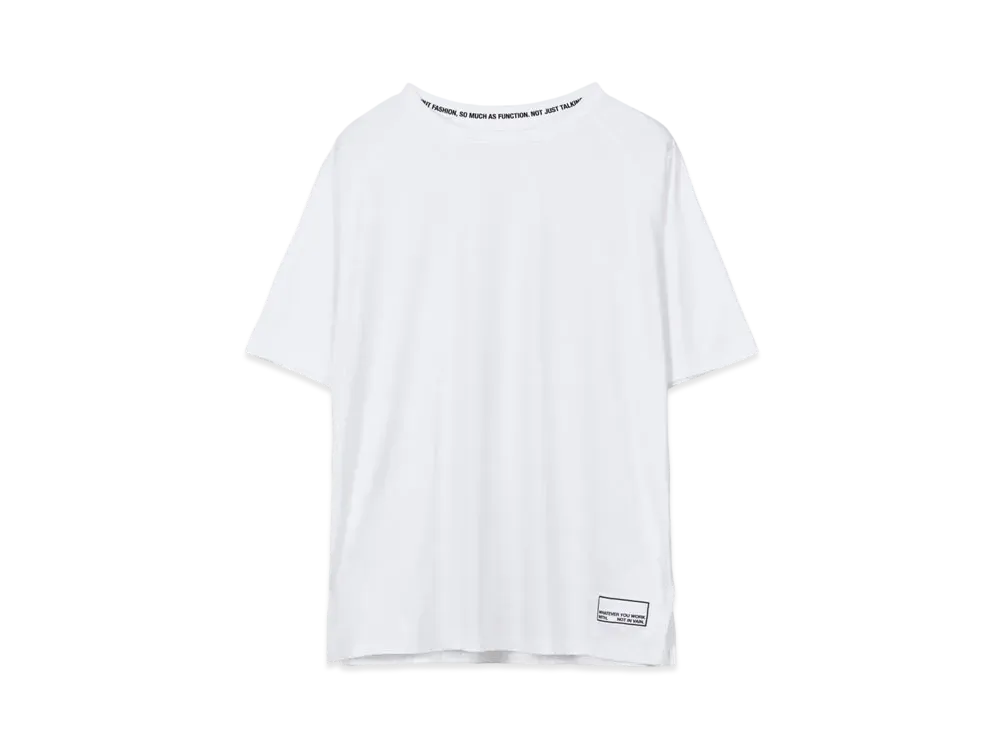 TAIGALIONA ANTI VIRUS RAGLAN SLEEVE TEE "WHITE"