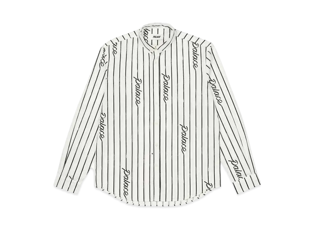 PALACE Hand Stripe Shirt "White"