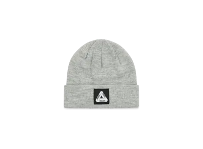 PALACE Tri-Ferg Patch Beanie "Grey Marl"
