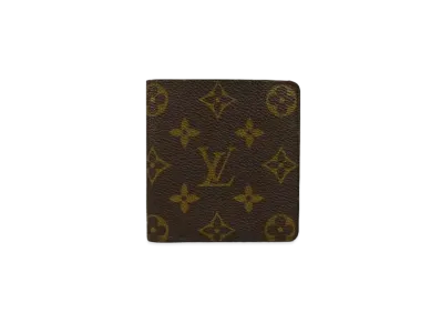 Louis Vuitton Monogram Portebie Cartes Blue