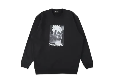 WIND AND SEA x DB Sweatshirt - Vegeta - "Black"