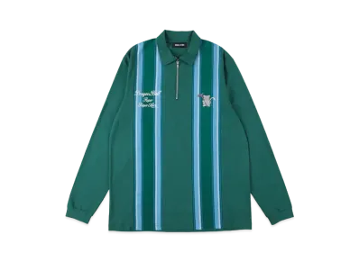 WIND AND SEA x DB Stripe Rugby Shirt "Green"
