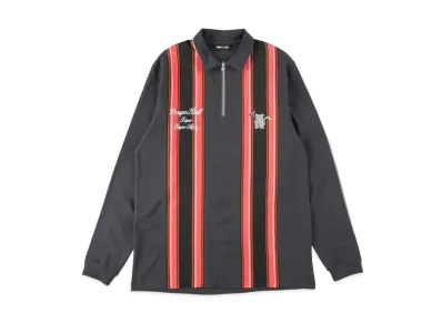 WIND AND SEA x DB Stripe Rugby Shirt "Black"