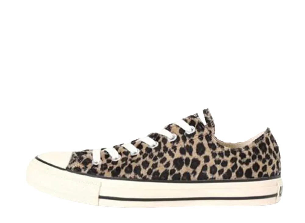 コンバース オールスター レパードファー OX "ベージュ"