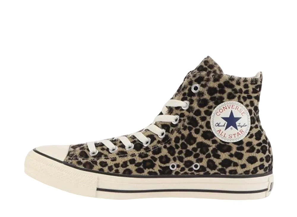 Converse All Star Leopardfur Hi "Beige"