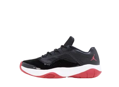 ナイキ GS エアジョーダン11 コンフォート ロー "ブラック/ホワイト/ジム レッド"