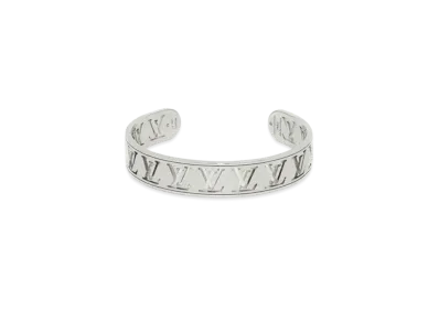 Louis Vuitton Mulch LV Monogram Bracelet "Silver"