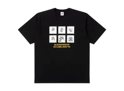 BlackEyePatch OG Label How-To Tee "Black"