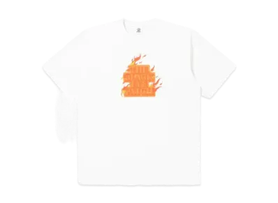 BlackEyePatch Burning OG Label Tee "White"