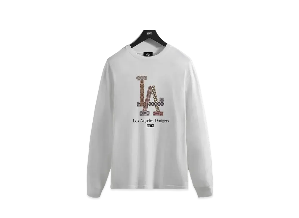 Kith x Rachel Goatley Dodgers Long Sleeve Tee "White"
