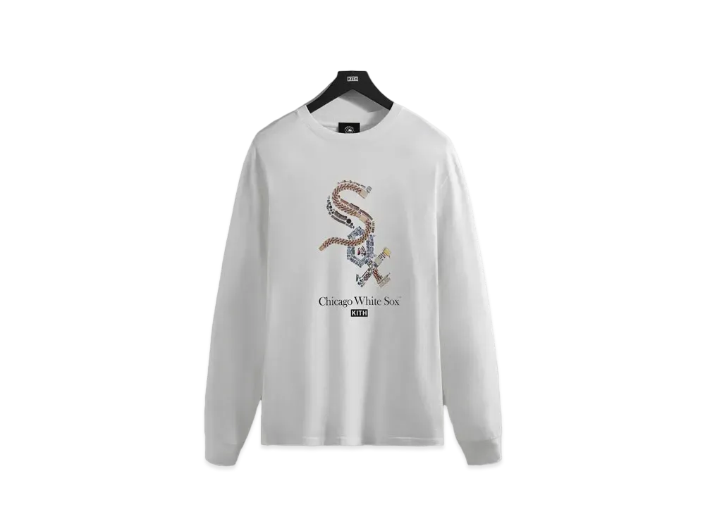 Kith x Rachel Goatley White Sox Long Sleeve Tee "White"