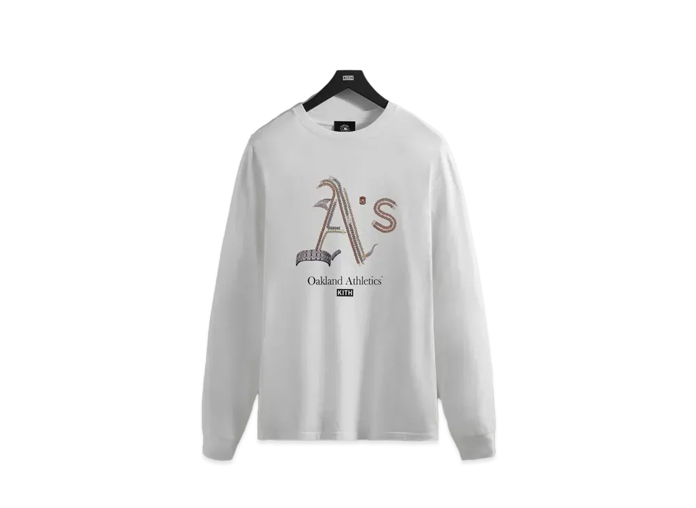 Kith x Rachel Goatley Athletics Long Sleeve Tee "White"