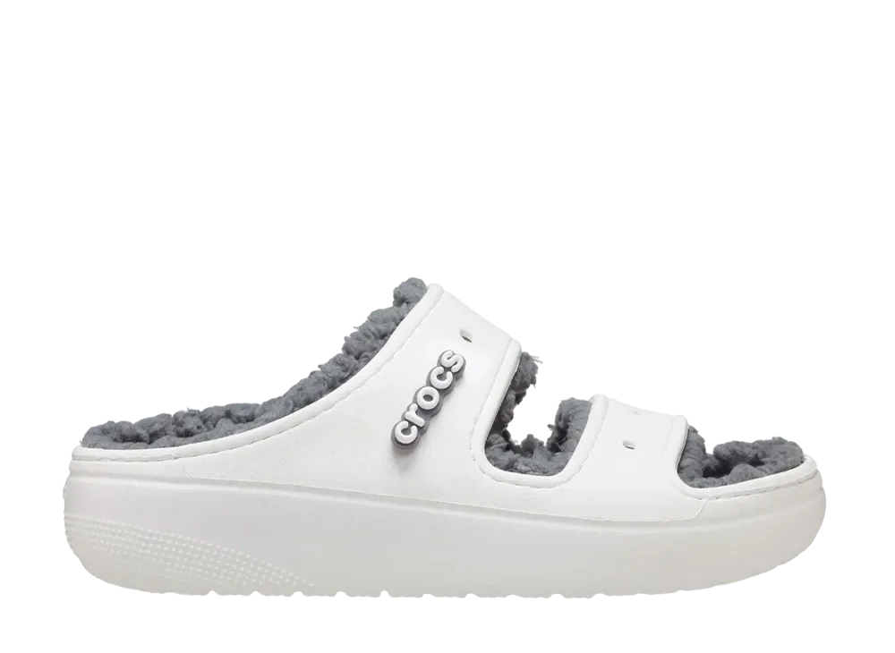 クロックス クラシック コジー サンダル "ライト グレイ"