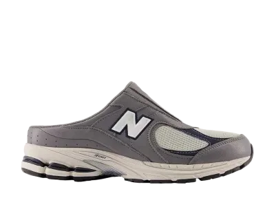 New Balance 2002R Mule "Gray/Navy"
