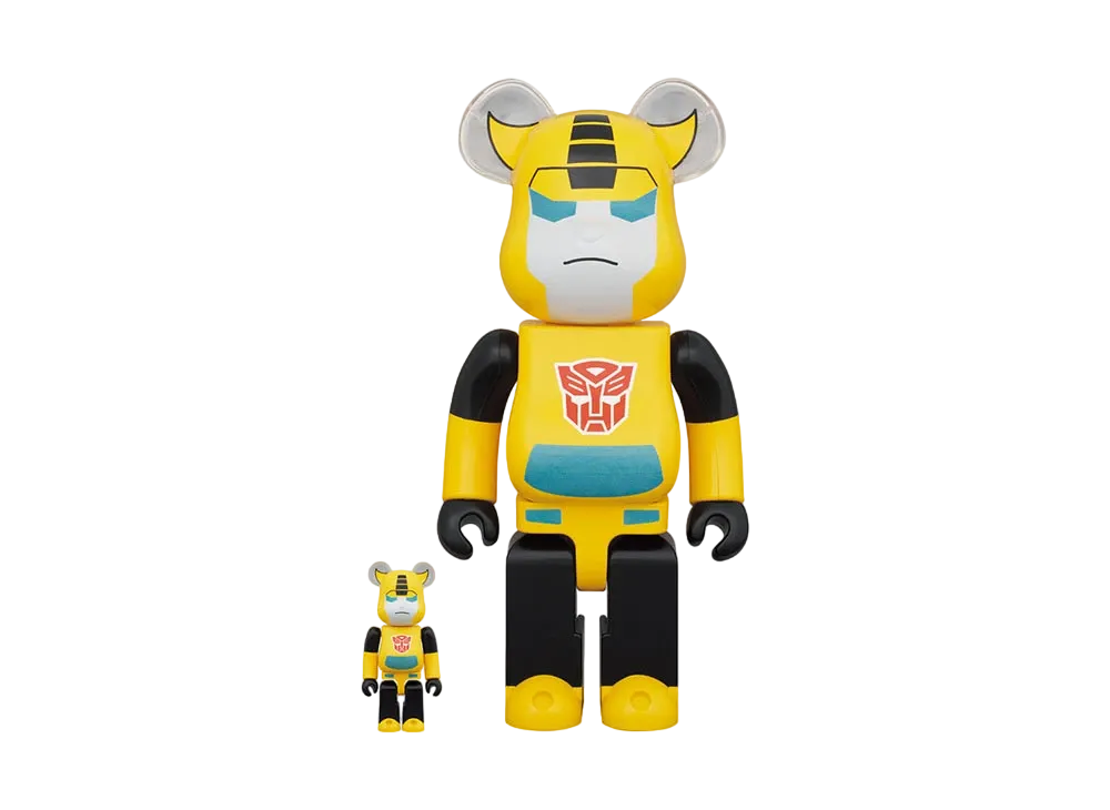 Bearbrick TRANSFORMERS BUMBLEBEE 100% & 400%